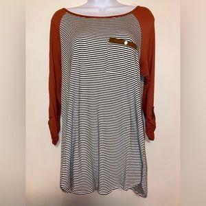 women’s striped top
